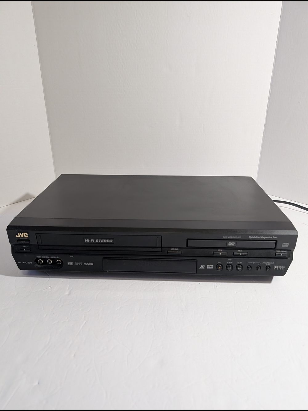 JVC Hi-Fi VCR/DVD Combo _ With Remote